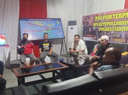Protes Banyak Travel Gelap, Sopir Elf Cianjur Datangi Pos Polisi