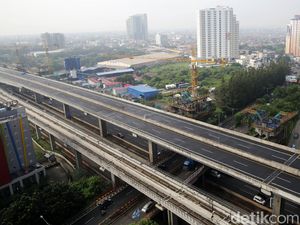 Sempat Ditutup, Tol Layang MBZ Arah Cikampek Dibuka Kembali