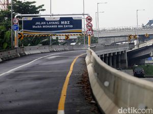 Usai Ditutup Selama Larangan Mudik, Tol Layang MBZ Dibuka Kembali Malam Ini