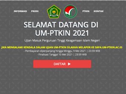 Masih Ada Kesempatan bagi yang Mau Masuk UM PTKIN 2021, Tes Pakai Android