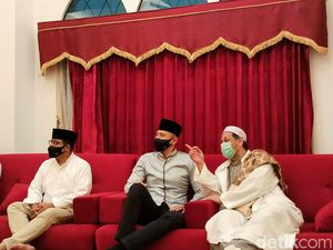 Safari Ramadhan, AHY Temui Habib Ali di Kwitang