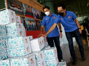 Bank Mega Sebar Ribuan Paket Sembako di Kala Ramadhan