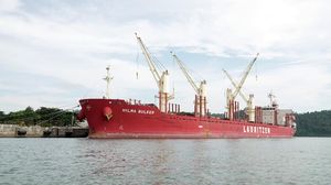 Ini Kapal dari India yang Angkut 13 Orang Positif Corona