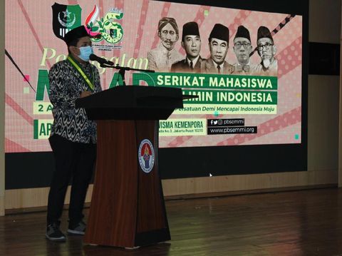 Ketua Umum Serikat Mahasiswa Muslimin Indonesia (SEMMI), Bintang Wahyu Saputra,