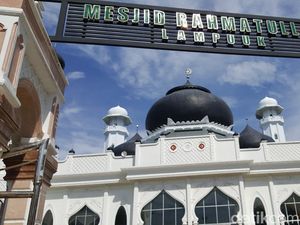 Ini Masjid yang Berdiri Kokoh Walau Dihantam Tsunami Aceh