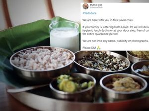 Mulia! Pria Ini Siap Sediakan Makanan Gratis untuk Pasien COVID-19 di India Mulia! Pria Ini Siap Sediakan Makanan Gratis untuk Pasien COVID-19 di India
