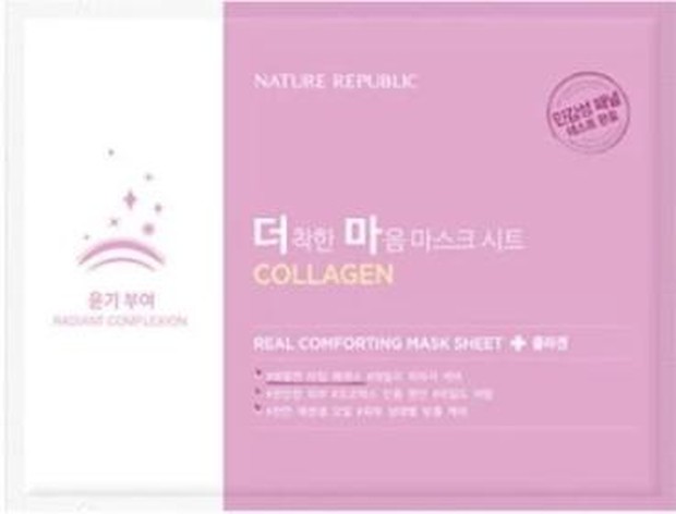 Nature Republic Collagen Sheet Mask (sumber : naturerepubliccanada)