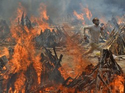 Kematian Corona India Cetak Rekor, WHO: Varian Mutan Ganda Pembawa Bencana