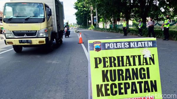 Perbatasan Prambanan Dijaga Ketat di Hari Kedua Larangan Mudik