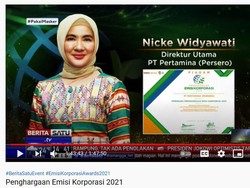 Pertamina Borong 6 Penghargaan di Emisi Korporasi 2021