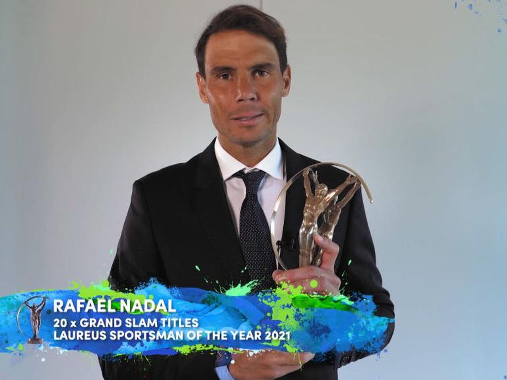 Rafael Nadal dan Naomi Osaka Jadi Olahragawan Terbaik 2021