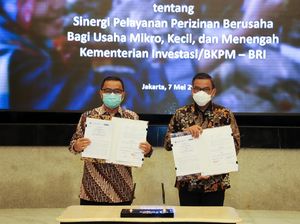 Sinergi BRI-BKPM Permudah UMKM Urus Perizinan dan Akses Permodalan