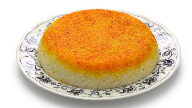 tahdig, persian rice, iranian food