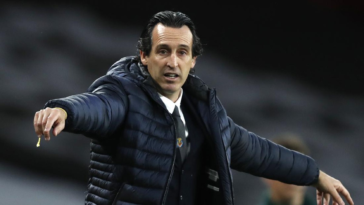 Pelatih Villarreal, Unai Emery. (Foto: AP/Alastair Grant)