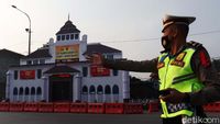 Unik! Pos Polisi di Bandung Ini Berbentuk Gedung Sate