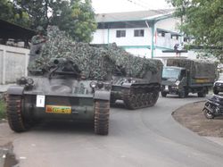 Viral Tank TNI Halau Pemudik, Faktanya untuk Latihan