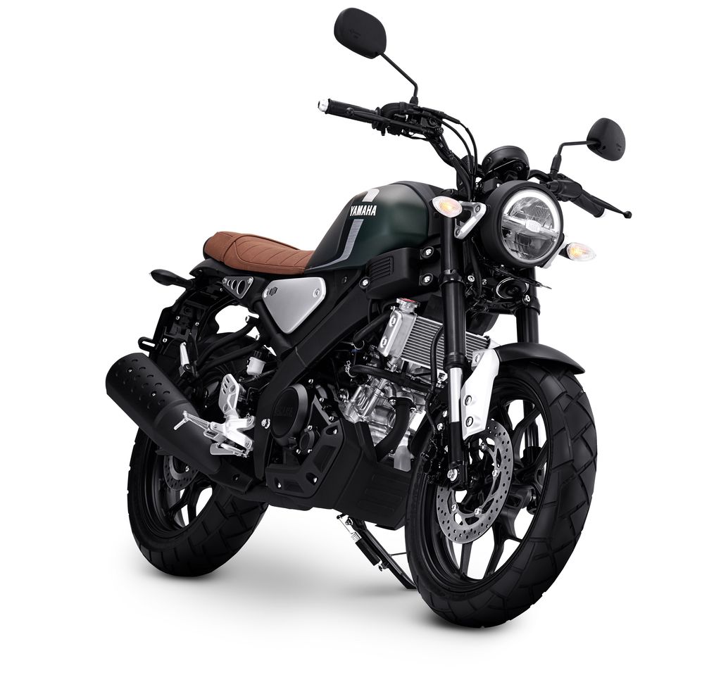 Yamaha meluncurkan warna baru XSR 155, Matte Green, Jumat (7/5).