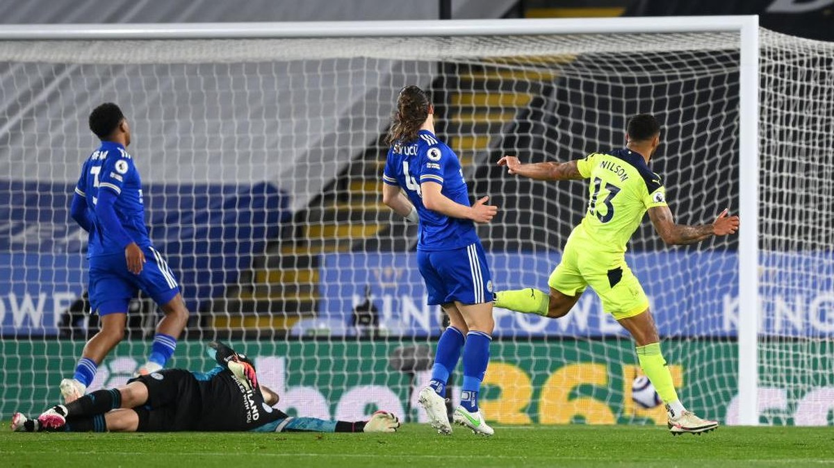 Leicester City kalah 2-4 darin Newcastle United (Foto: Getty Images/Michael Regan)