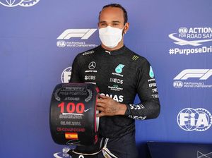 Kualifikasi F1 GP Spanyol 2021: Hamilton Raih Pole ke-100