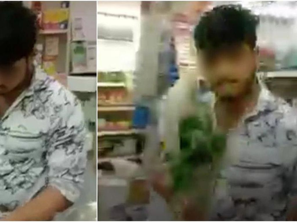 Duh! Pembeli Ini Dipukul Sayuran Gegara Tanya Harga Minuman ke Pegawai Toko Duh! Pembeli Ini Dipukul Sayuran Gegara Tanya Harga Minuman ke Pegawai Toko