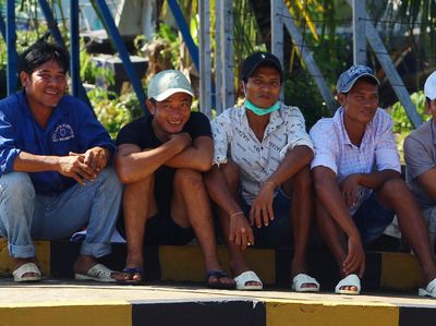 Tampang Warga Vietnam Pencuri Teripang di Natuna