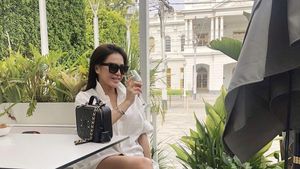Kulineran Mewah Vicky Zainal Saat Ngopi Cantik di Paris