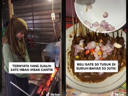 Naya Penjual Sate Cantik hingga Bisnis Kuliner Mendiang Sapri Pantun