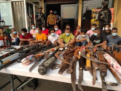 Polisi Gerebek Kampung Ambon Jakbar, 50 Orang Ditangkap!