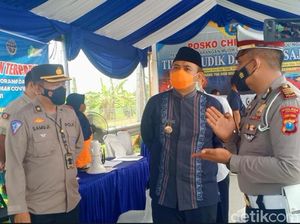 2 Orang Positif Saat Rapid Antigen di Penyekatan Exit Tol Ngawi