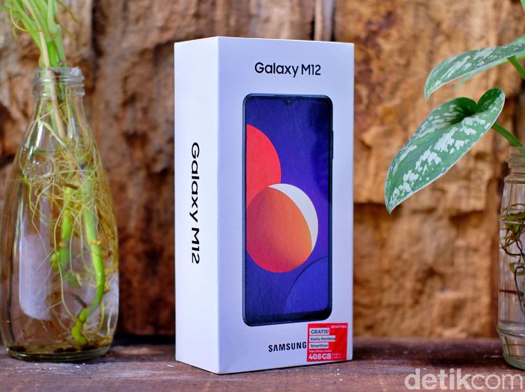 Unboxing Samsung Galaxy M12, HP Rp 1 Jutaan Punya 5 Kamera Unboxing Samsung Galaxy M12, HP Rp 1 Jutaan Punya 5 Kamera