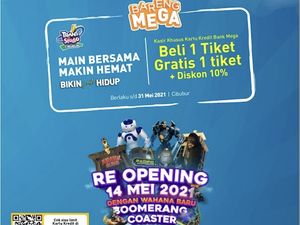Lebaran, Ada Promo Buy 1 Get 1 Free dan Diskon 10% di Trans Studio Cibubur