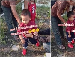 Viral Pertemuan Pertama Balita & Ayahnya yang Merantau ke Jepang, Bikin Haru