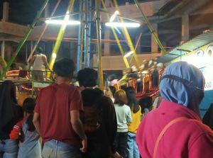 Langgar Prokes-Tak Berizin, Pasar Malam Garut Dibubarkan Satgas COVID-19