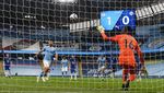 Detik-detik Panenka Gagal Sergio Aguero Vs Chelsea