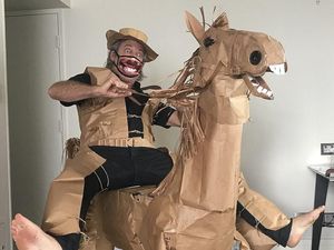 Foto: Begini Jadinya Kalau Orang Kreatif Dikarantina Foto: Begini Jadinya Kalau Orang Kreatif Dikarantina