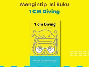 Menyelam Sedalam 1cm Mencari Kebahagiaan Lewat Buku Ini