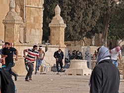 Ratusan Orang Luka-luka dalam Bentrokan Terbaru Dekat Al-Aqsa