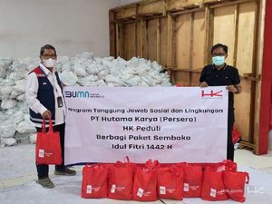 Jelang Lebaran, HK Bagikan 4.850 Paket Sembako ke Anak Yatim dan Duafa Jelang Lebaran, HK Bagikan 4.850 Paket Sembako ke Anak Yatim dan Duafa