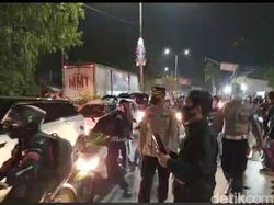 Ogah Diputar Balik, Pemudik Bunyikan Klakson di Pos Kedungwaringin