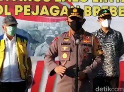 Kapolri Sebut Jumlah Kendaraan yang Mudik Turun Setelah Ada Penyekatan