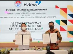 Kemenpora-BKKBN Kerja Sama Cegah Stunting untuk Lahirkan Atlet Unggul