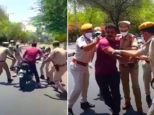 Langgar Aturan Keluar Rumah saat Lockdown, Pemotor Dipaksa Masuk Ambulans Langgar Aturan Keluar Rumah saat Lockdown, Pemotor Dipaksa Masuk Ambulans