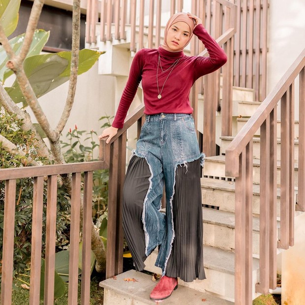 Marsha Natika/instagram.com/marshanatika Marsha Natika dengan style playfull dan kece/instagram.com/marshanatika