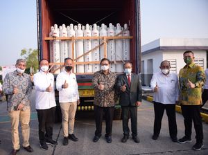 RI Akan Kirim 3.400 Tabung Oksigen ke India, Airlangga: Get Well Soon