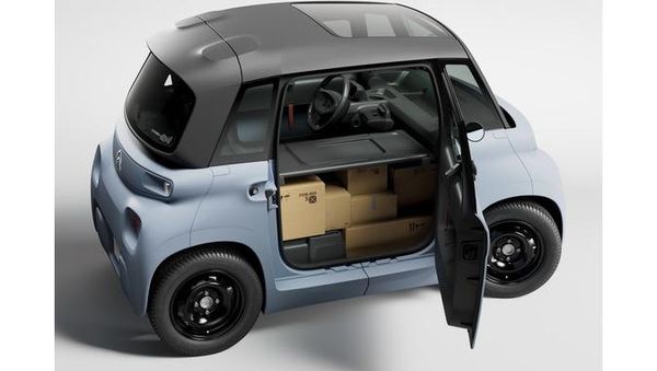 Potret Mobil Listrik Mungil Citroen Ami yang Bisa Diajak Bawa Barang Banyak