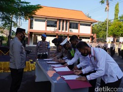 Cegah Penyalahgunaan Narkoba, Polisi di Bojonegoro Teken Pakta Intergitas