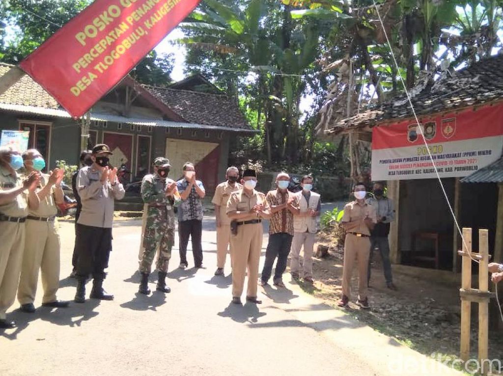 Isolasi Klaster Ziarah di Purworejo Selesai, Jalan Desa Dibuka Lagi Isolasi Klaster Ziarah di Purworejo Selesai, Jalan Desa Dibuka Lagi