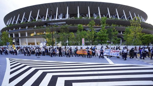 Takut Corona, Warga Jepang Demo Tolak Olimpiade Tokyo