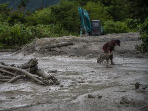 Banjir Lumpur Terjang Desa Beka Kabupaten Sigi