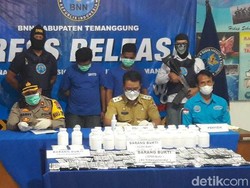 BNNK Temanggung Sita 42 Ribu Butir Obat Terlarang Siap Edar
